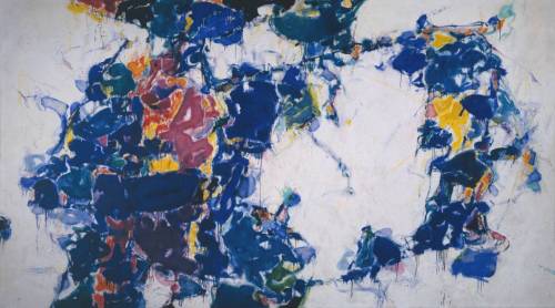 Around the Blues, 1957/62, Sam Francis 1923-1994