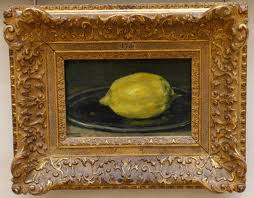 Le Citron, Eduard Manet, 1880, musée d'Orsay
