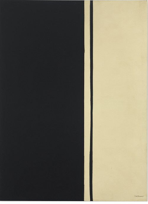 Black Fire I, 1961, Barnett Newman