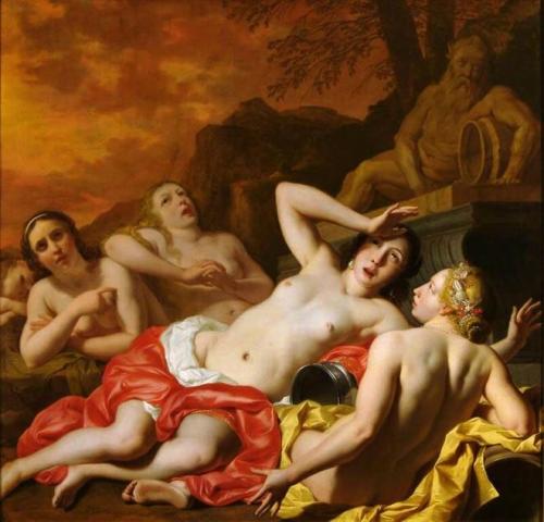 De Heliaden bewenen de dode Phaëton, Nicolaes de Helt genaamd Stockade, 1656. Frans Halsmuseum Haarlem De Heliaden bewenen de dode Phaëton, Nicolaes de Helt genaamd Stockade, 1656. Frans Halsmuseum Haarlem