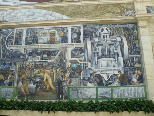 Detroit Industry, Detroit Institute of Arts, april 1932 maart 1933. Diego Rivera (1886–1957)